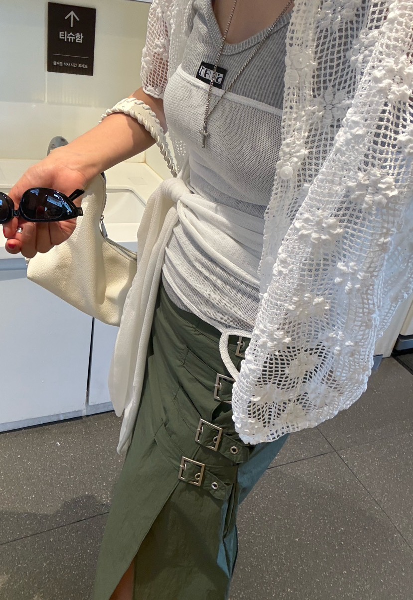 DENVER韓國直郵實拍女裝新款時尚26春夏吊帶背心不含內搭DENVER吊帶/背心