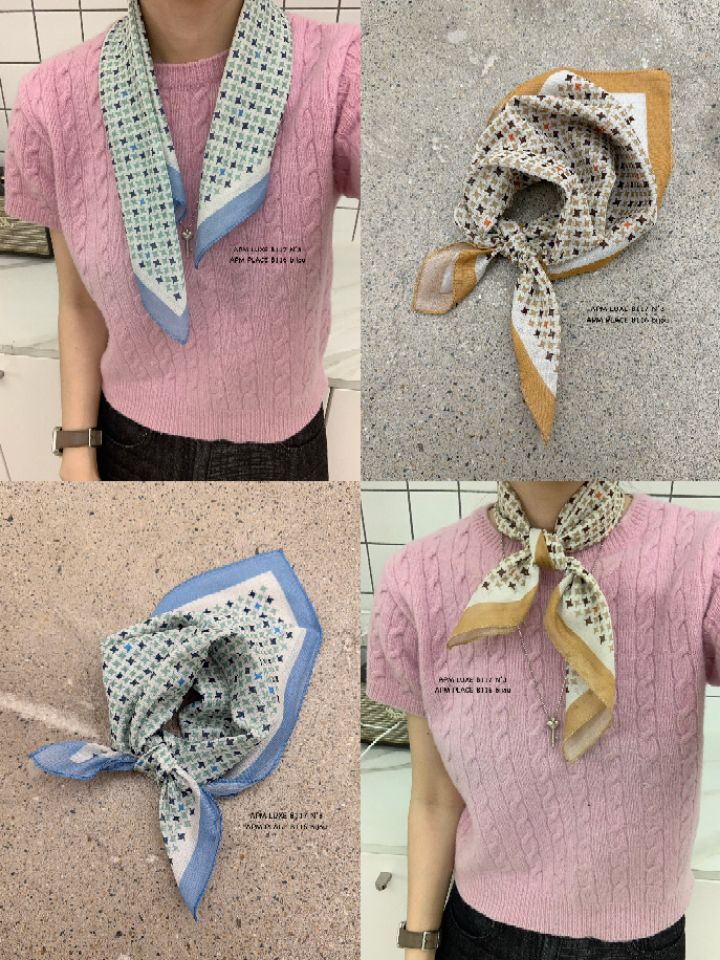 N3韓國代購女裝新品職業熱賣人氣26春夏時尚26夏季圍巾披肩N3圍巾/披肩