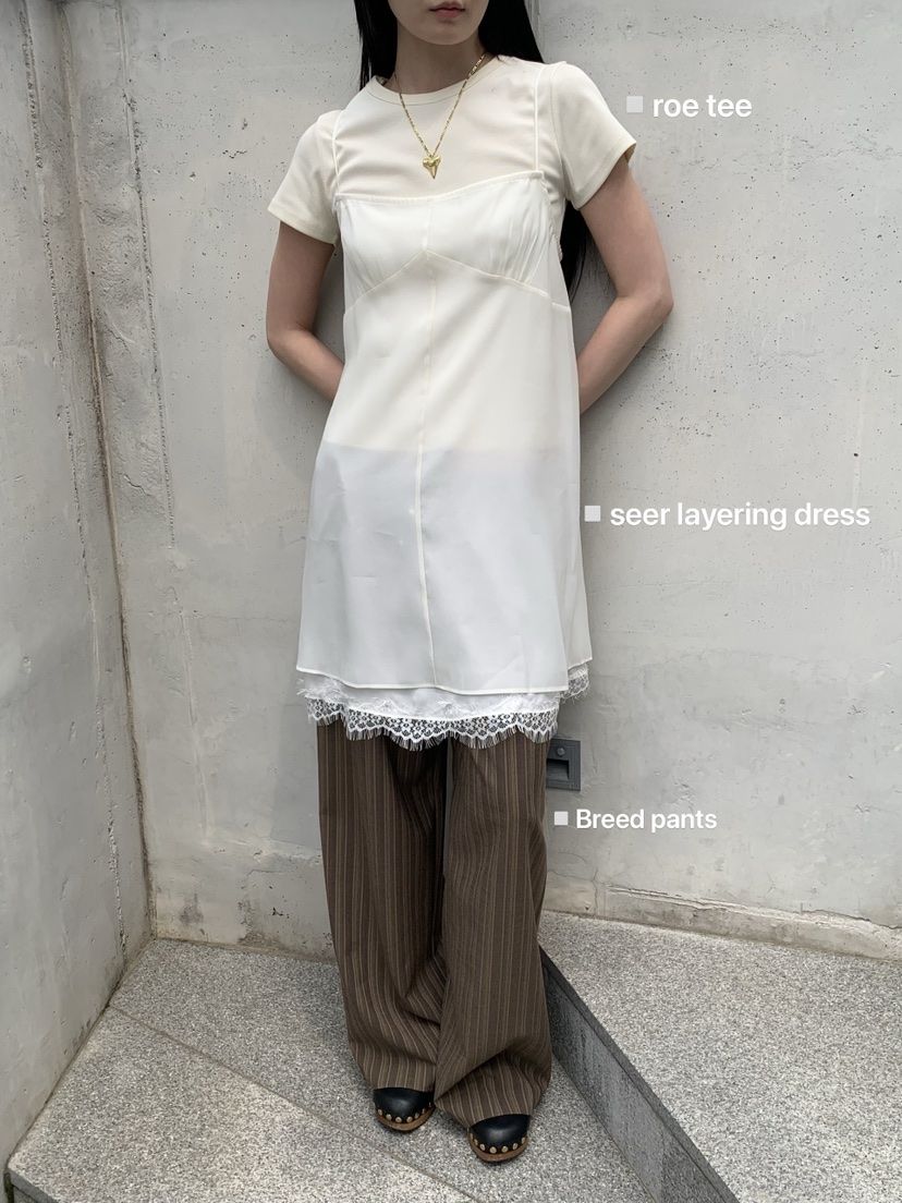 OURS韓國直郵女裝新品職業26春夏人氣26夏季連衣裙不含內搭OURS連衣裙