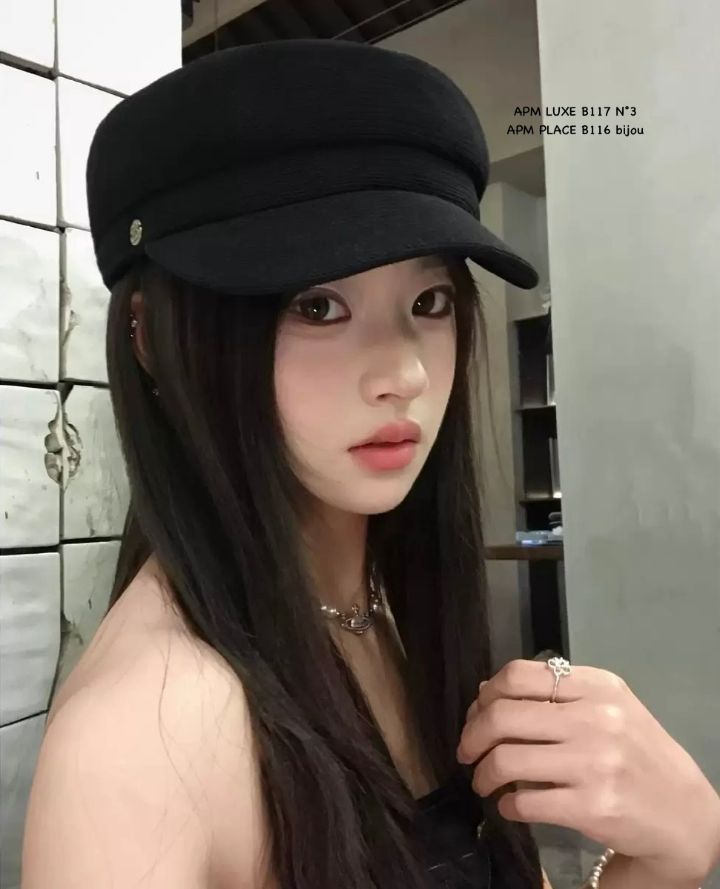 N3韓國直郵女士新款熱賣推薦人氣時尚職業26春夏帽子貝雷N3帽子
