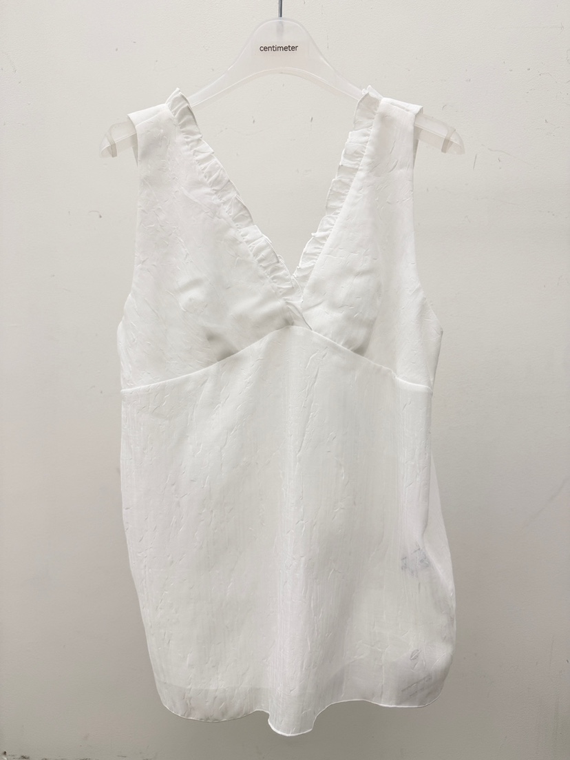 CM韓國直郵實拍女士新品職業26春夏時尚26夏季推薦吊帶背心CM_centimeter吊帶/背心圖色1
