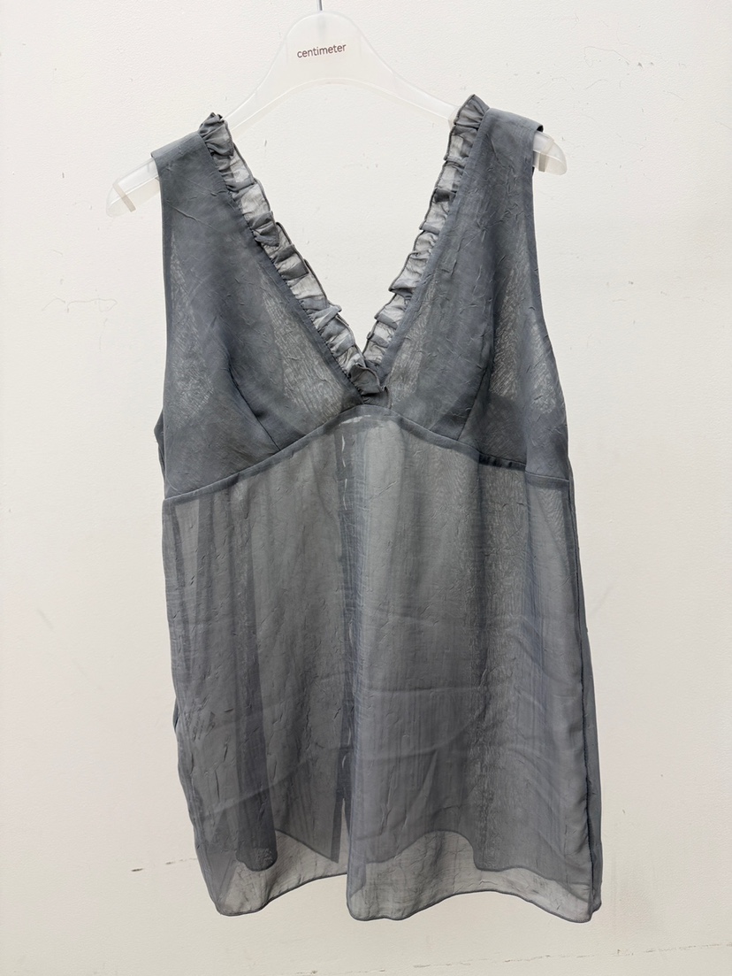 CM韓國直郵實拍女士新品職業26春夏時尚26夏季推薦吊帶背心CM_centimeter吊帶/背心圖色3
