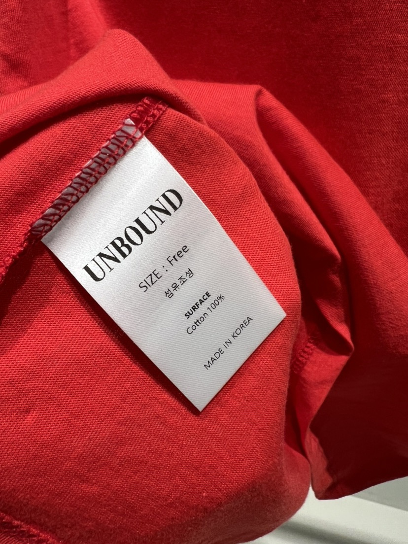 UNBOUND韓國東大門代購女裝新品職業26春夏時尚推薦26夏季T恤UNBOUNDT恤