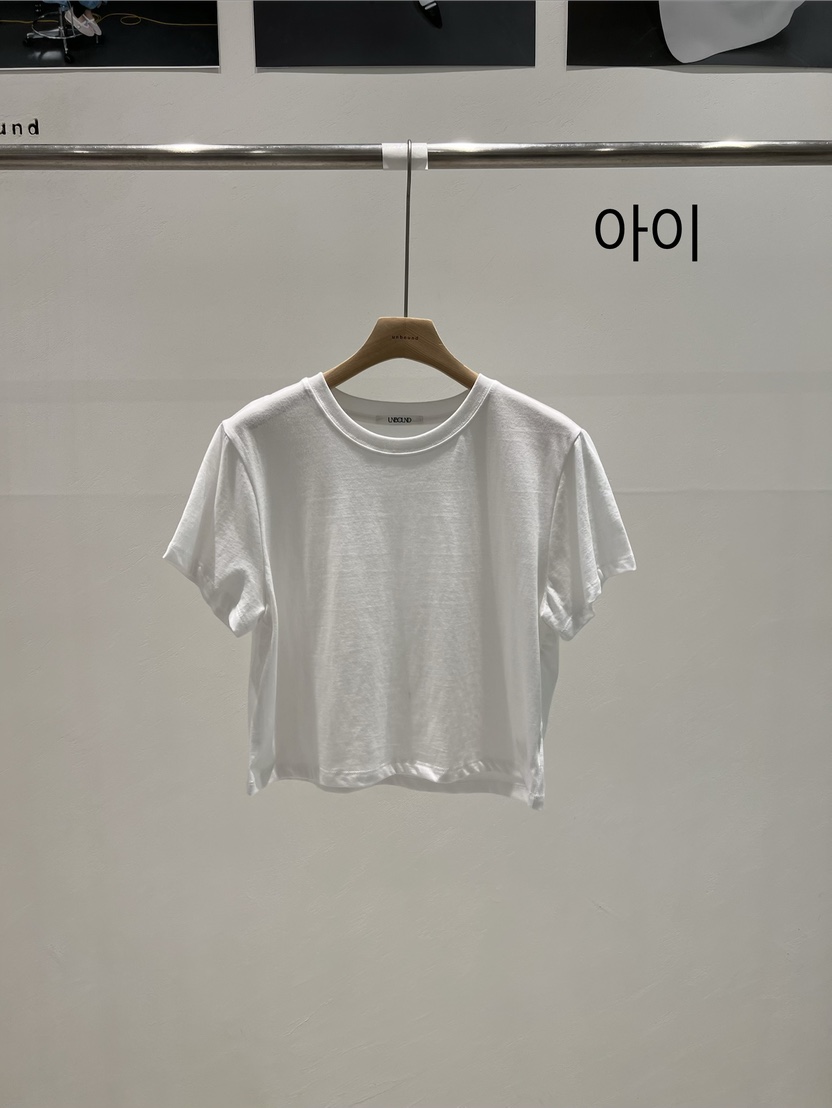 UNBOUND韓國東大門代購女裝新品職業26春夏時尚推薦26夏季T恤UNBOUNDT恤圖色2