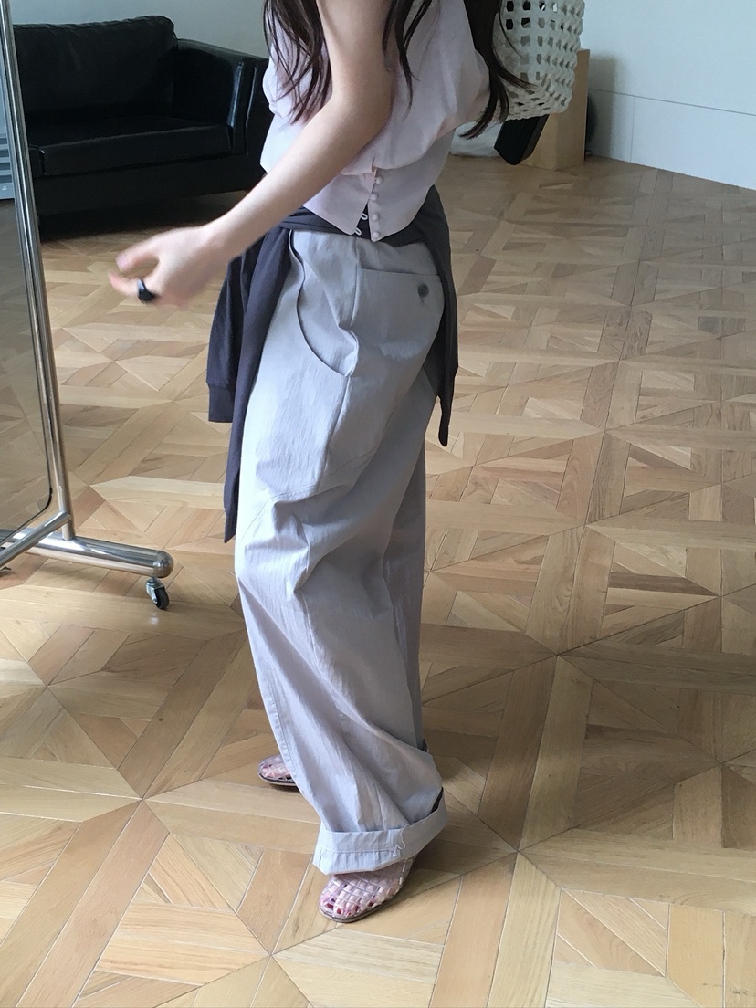 UNBOUND韓國東大門代購女裝新款26夏季職業時尚推薦休閑褲UNBOUND休閑褲