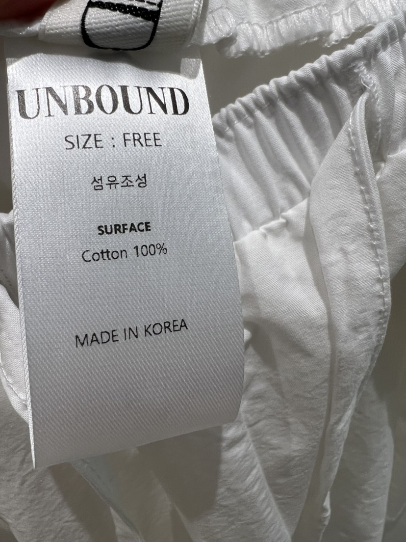 UNBOUND韓國東大門代購女裝新款26夏季職業時尚推薦休閑褲UNBOUND休閑褲