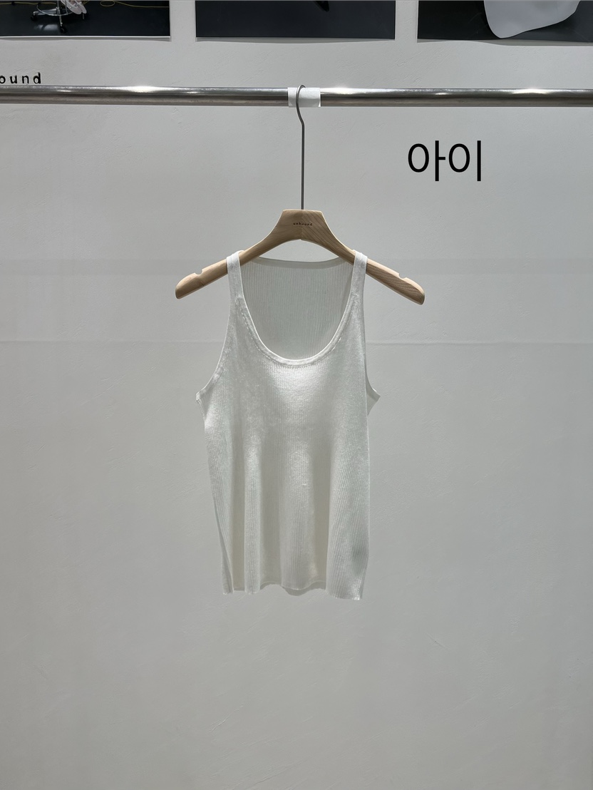 UNBOUND東大門實拍韓國女士新品人氣26春夏時尚吊帶背心亞麻UNBOUND吊帶/背心圖色2