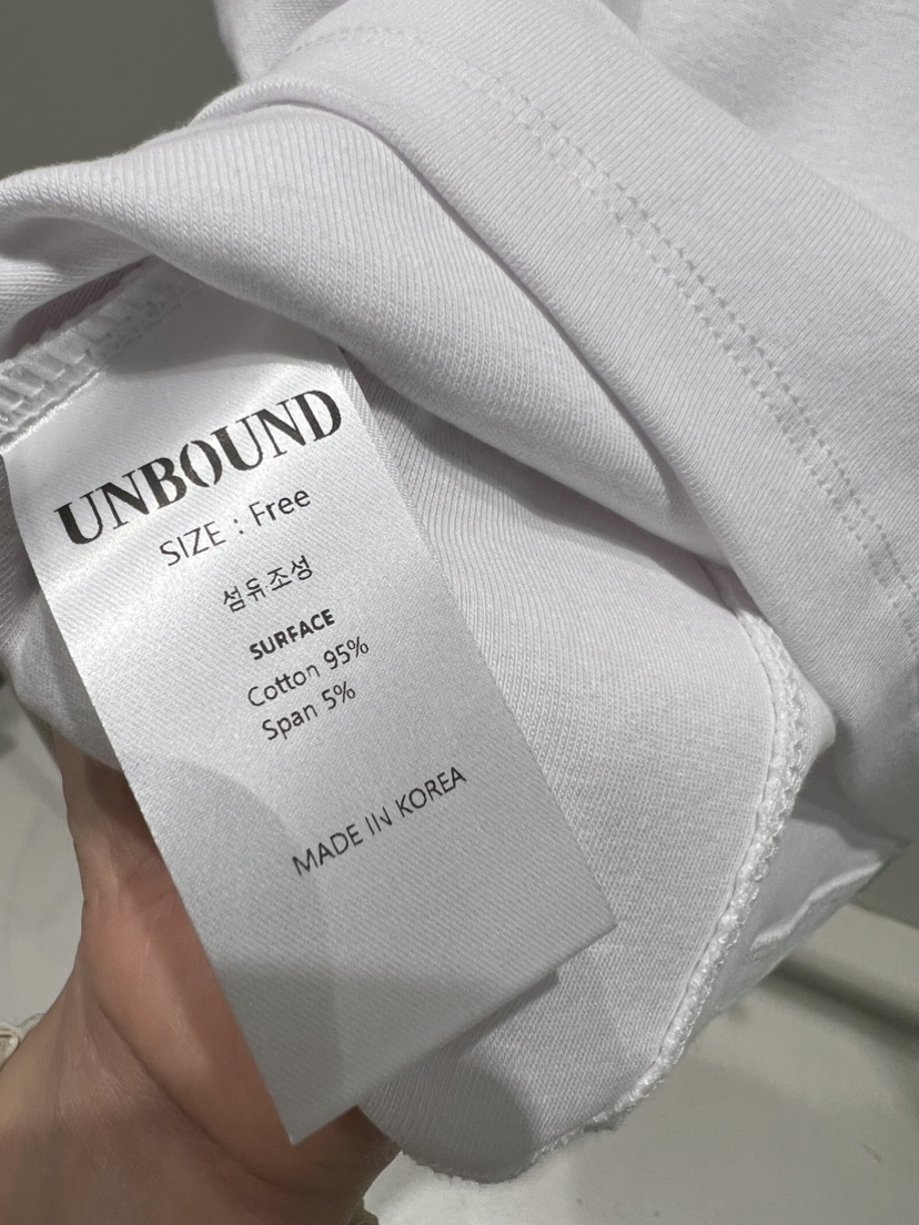 UNBOUND韓國直郵實拍女士新款熱賣休閑時尚26夏季推薦T恤UNBOUNDT恤