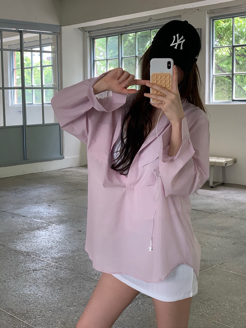 UNBOUND韓國直郵女士新品人氣熱賣職業時尚襯衫蕾絲衫金屬絲UNBOUND襯衫/蕾絲衫