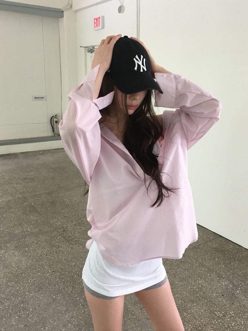 UNBOUND韓國直郵女士新品人氣熱賣職業時尚襯衫蕾絲衫金屬絲UNBOUND襯衫/蕾絲衫