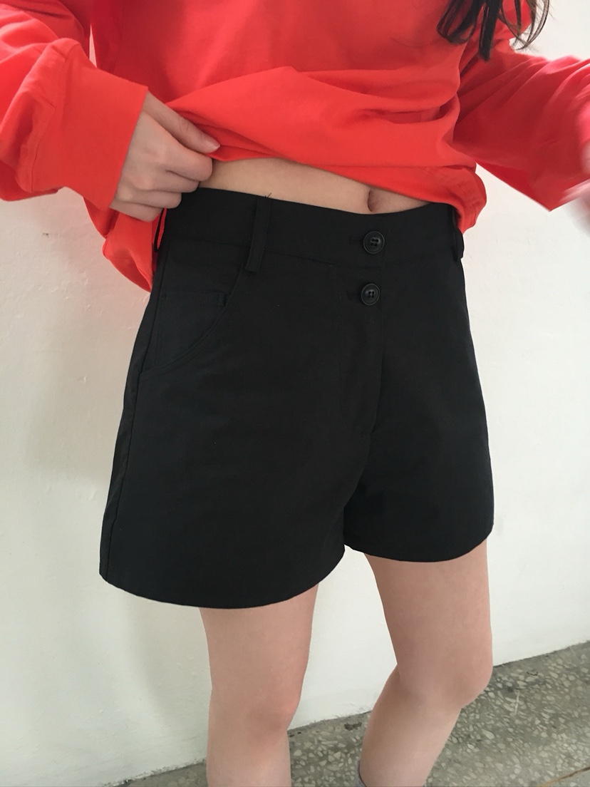 UNBOUND韓國東大門直郵女士新品人氣休閑26夏季短褲不含腰帶UNBOUND短褲