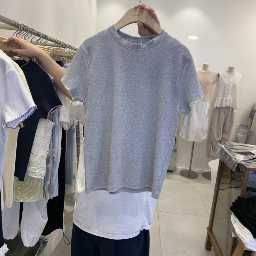 TAN&amp;COMO東大門實拍韓國女士新品職業時尚熱賣26春夏T恤tan-COMOT恤圖色3