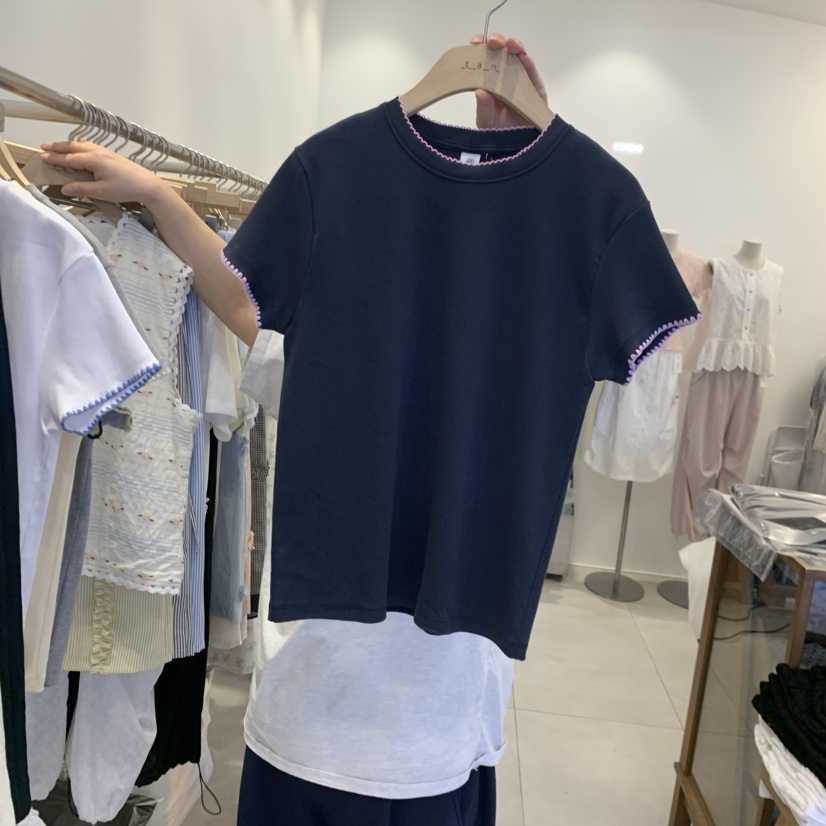 TAN&amp;COMO東大門實拍韓國女士新品職業時尚熱賣26春夏T恤tan-COMOT恤圖色4