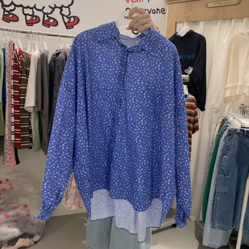 VENTI韓國直郵實拍女士新品職業人氣推薦26夏季襯衫蕾絲衫VENTI襯衫/蕾絲衫圖色1