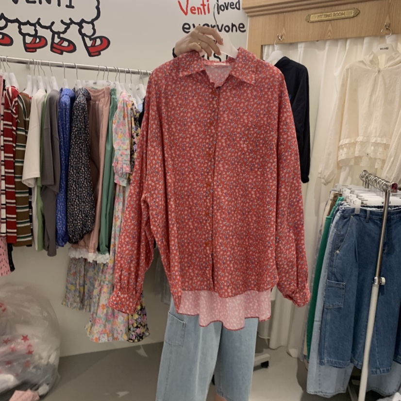 VENTI韓國直郵實拍女士新品職業人氣推薦26夏季襯衫蕾絲衫VENTI襯衫/蕾絲衫圖色3
