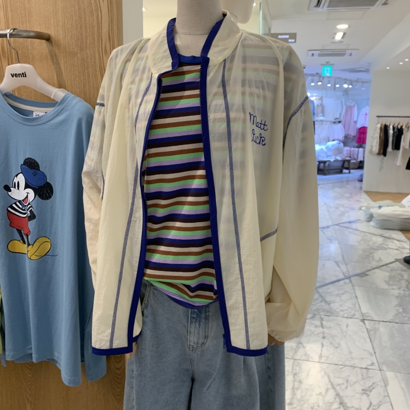 VENTI東大門實拍韓國女士新品時尚推薦職業26春夏夾克尼龍VENTI夾克圖色1