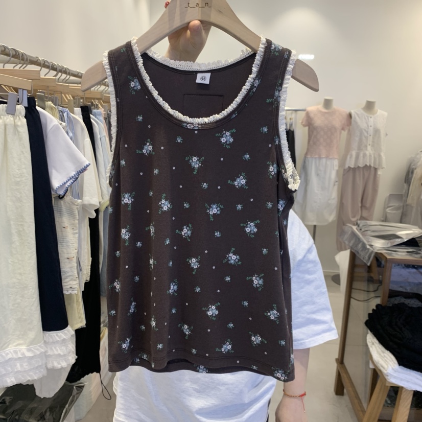TAN&amp;COMO東大門實拍韓國女裝新品人氣26夏季吊帶背心tan-COMO吊帶/背心圖色1