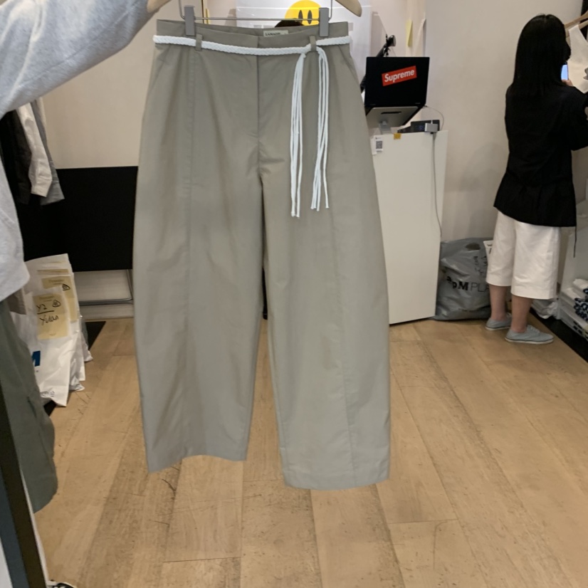 LA MAGIE FEMME韓國代購女士新款推薦職業26春夏休閑褲含繩Lamagie Femme休閑褲圖色2