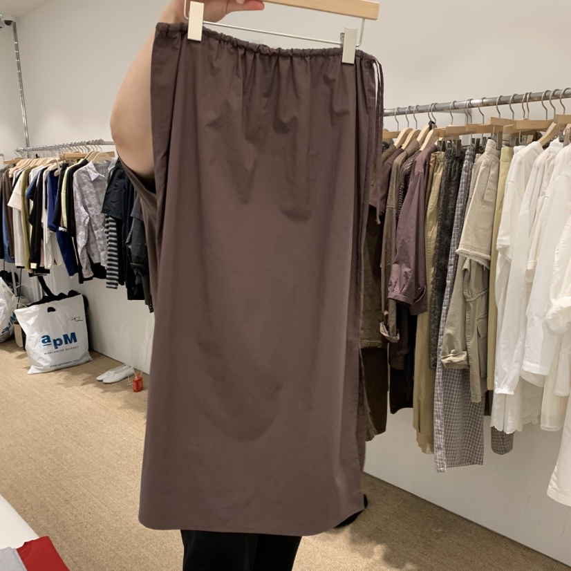 SELF SERVICE東大門實拍韓國女裝新品熱賣推薦26春夏長裙棉質SELF SERVICE長裙圖色1