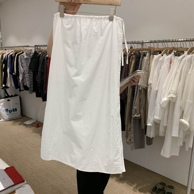 SELF SERVICE東大門實拍韓國女裝新品熱賣推薦26春夏長裙棉質SELF SERVICE長裙圖色2