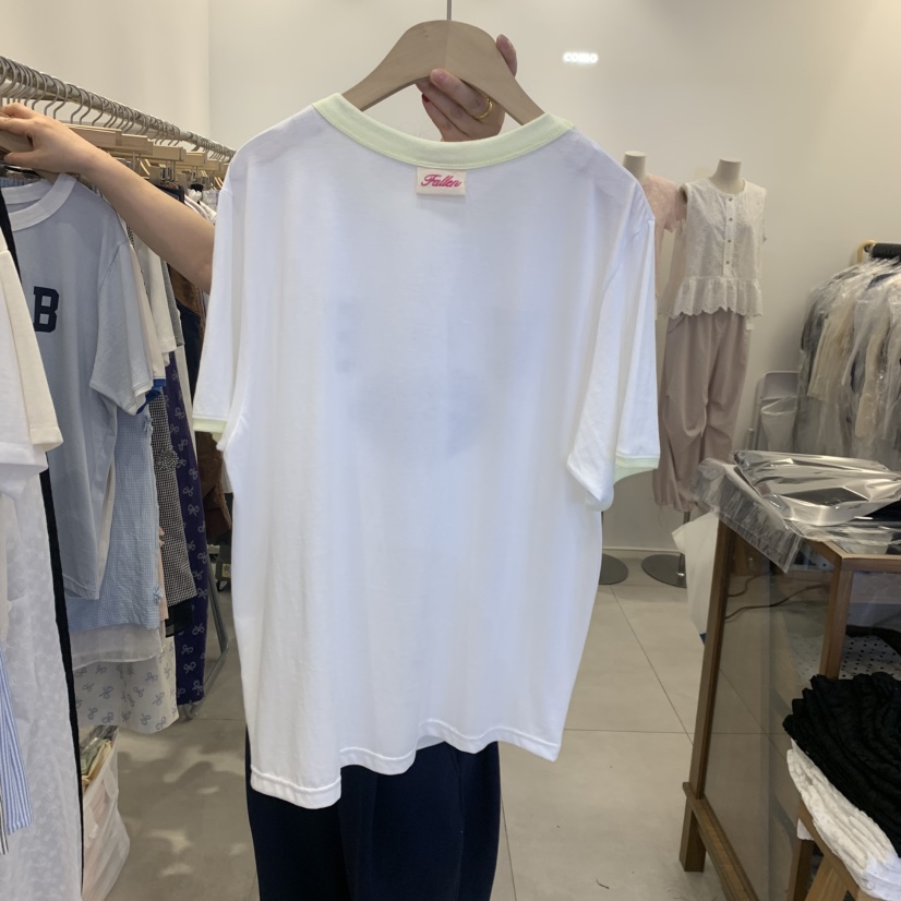 TAN&amp;COMO韓國東大門直郵女裝新品26春夏推薦時尚T恤tan-COMOT恤