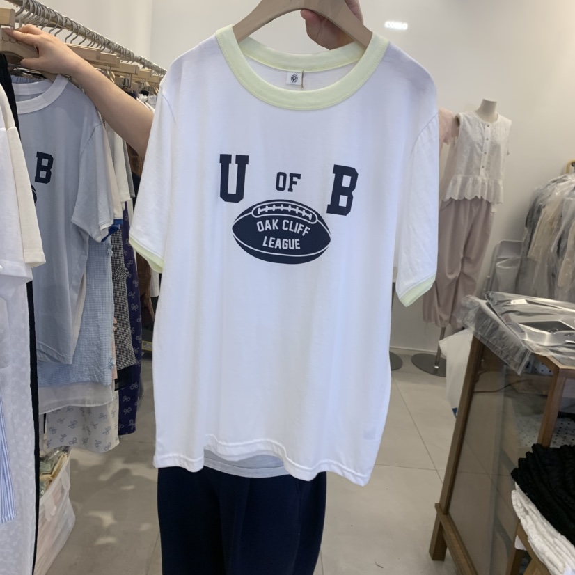 TAN&amp;COMO韓國東大門直郵女裝新品26春夏推薦時尚T恤tan-COMOT恤圖色1