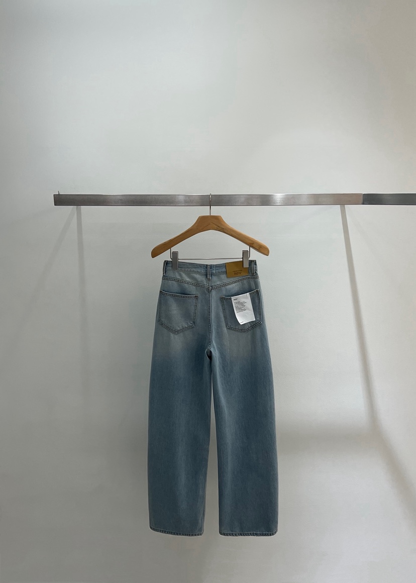 ONESTASTE韓國直郵女裝新品休閑人氣時尚牛仔褲水洗牛仔布TASTE/ONESTASTE牛仔褲