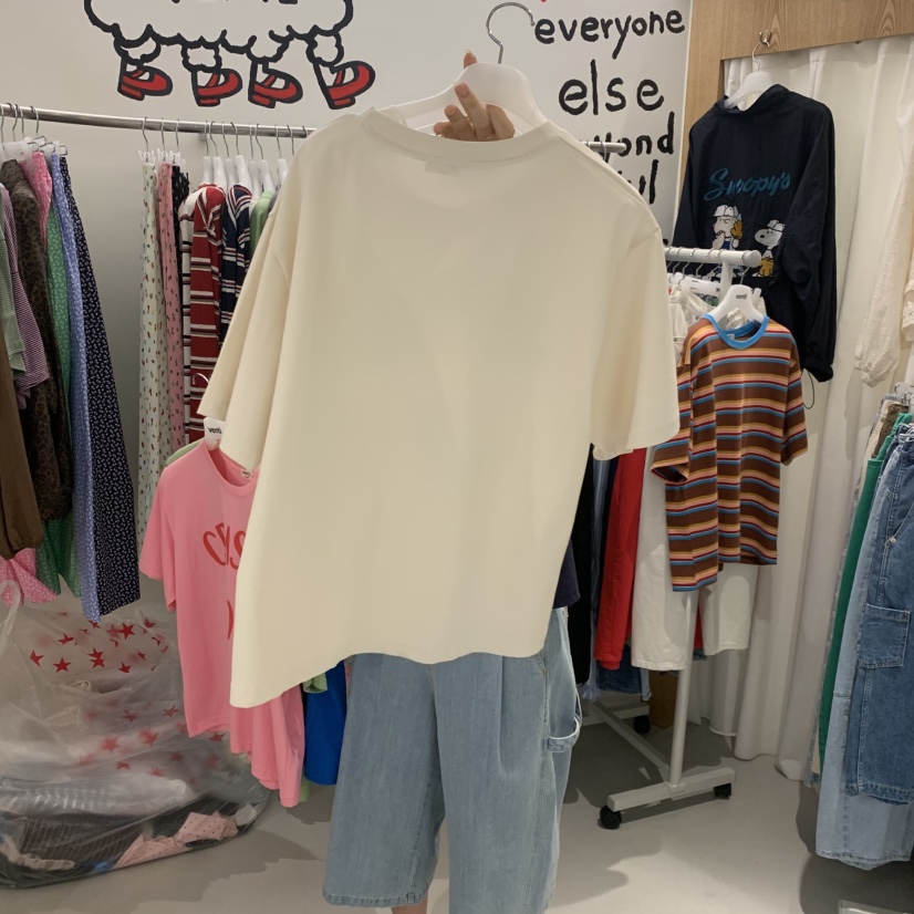 VENTI韓國代購女裝新品人氣26夏季職業推薦休閑時尚熱賣T恤VENTIT恤