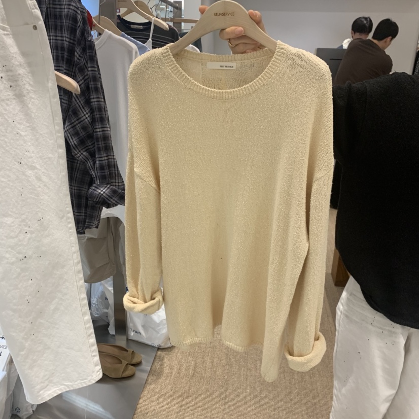 SELF SERVICE韓國直郵女裝新品人氣推薦26夏季時尚針織衫SELF SERVICE針織衫圖色1