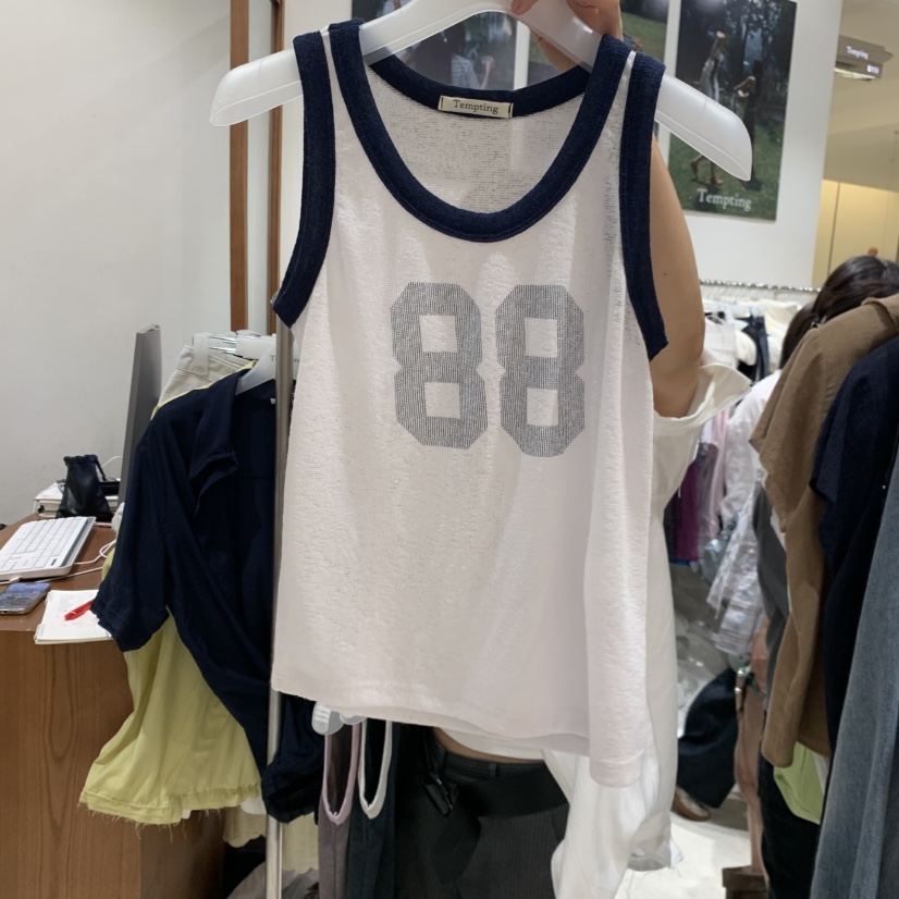 TEMPTING韓國代購女士新款休閑推薦人氣職業26春夏吊帶背心TEMPTING吊帶/背心圖色1