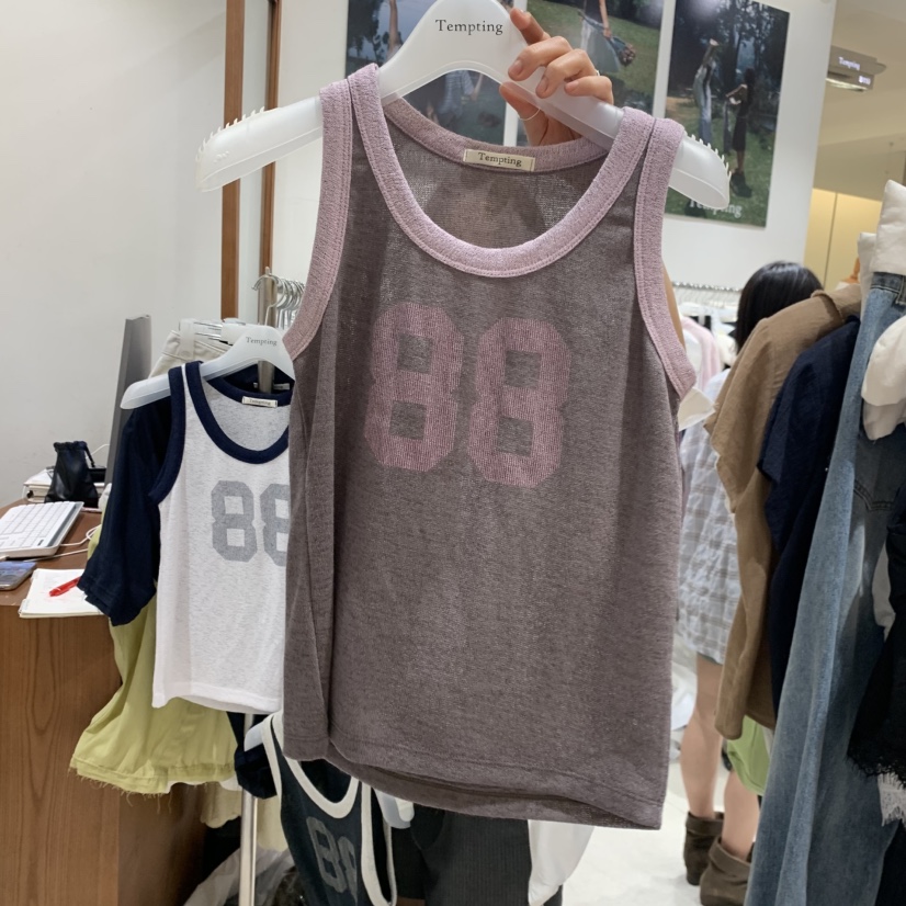 TEMPTING韓國代購女士新款休閑推薦人氣職業26春夏吊帶背心TEMPTING吊帶/背心圖色2