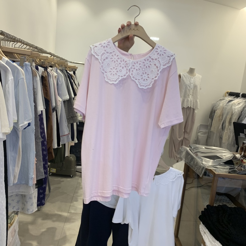 TAN&amp;COMO韓國代購女裝新款休閑熱賣職業26春夏推薦T恤tan-COMOT恤圖色2