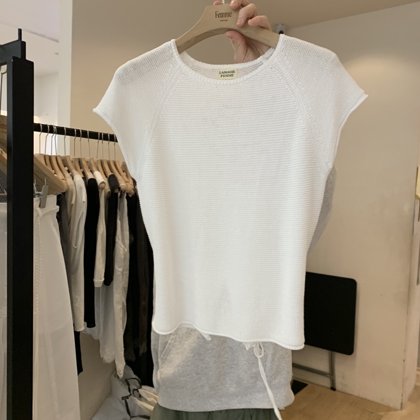LA MAGIE FEMME韓國直郵女裝新品26春夏26夏季吊帶背心Lamagie Femme吊帶/背心圖色1