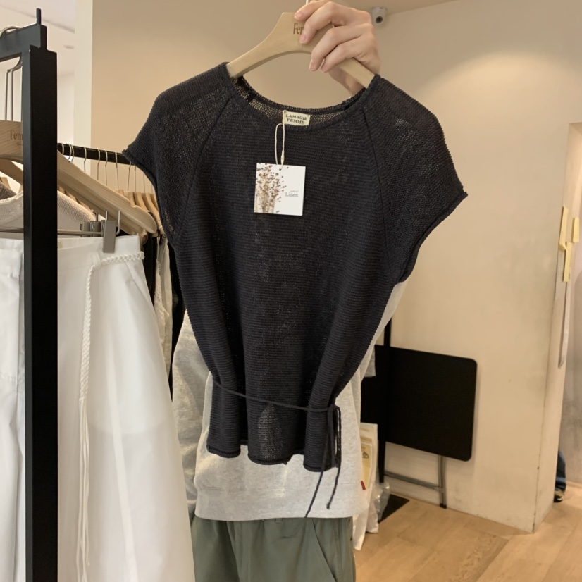 LA MAGIE FEMME韓國直郵女裝新品26春夏26夏季吊帶背心Lamagie Femme吊帶/背心圖色3