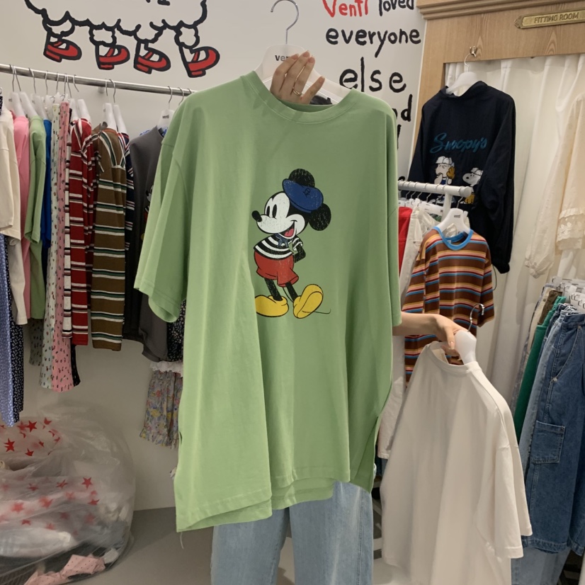 VENTI韓國直郵女裝新品26夏季人氣職業熱賣推薦時尚26春夏T恤VENTIT恤圖色2