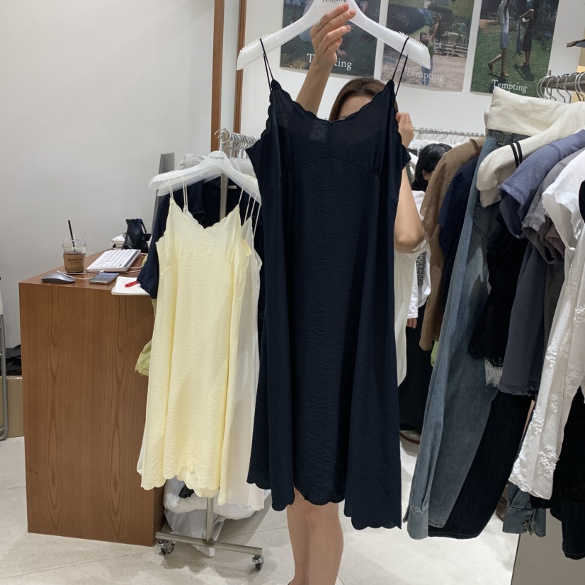TEMPTING韓國代購女士新款26夏季26春夏熱賣休閑職業連衣裙TEMPTING連衣裙圖色3