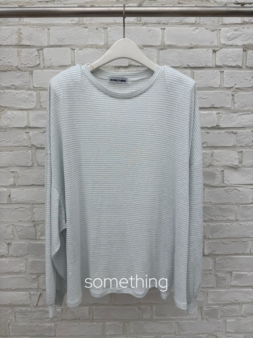 SOMETHING-L/FANCY東大門實拍韓國女士新款時尚長袖T恤SOMETHING-L/FANCY長袖T恤圖色3