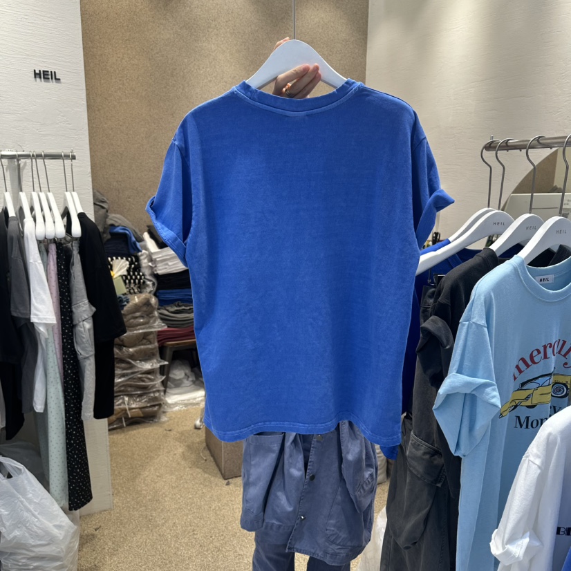 HEIL韓國代購女士新品26夏季時尚熱賣推薦休閑人氣職業T恤HEILT恤