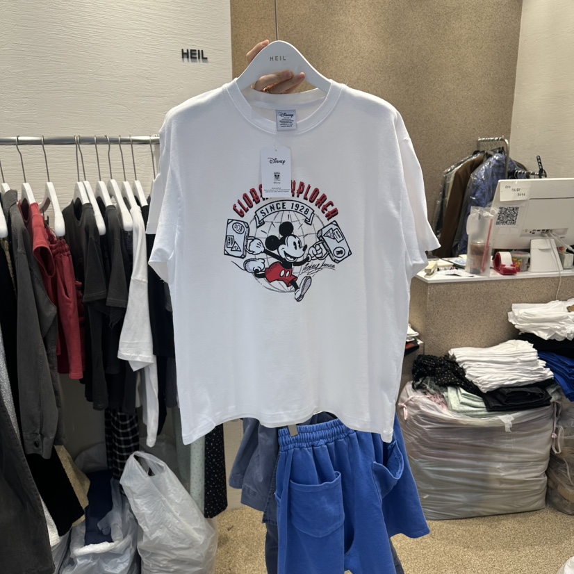 HEIL韓國代購女士新品26夏季時尚熱賣推薦休閑人氣職業T恤HEILT恤圖色1