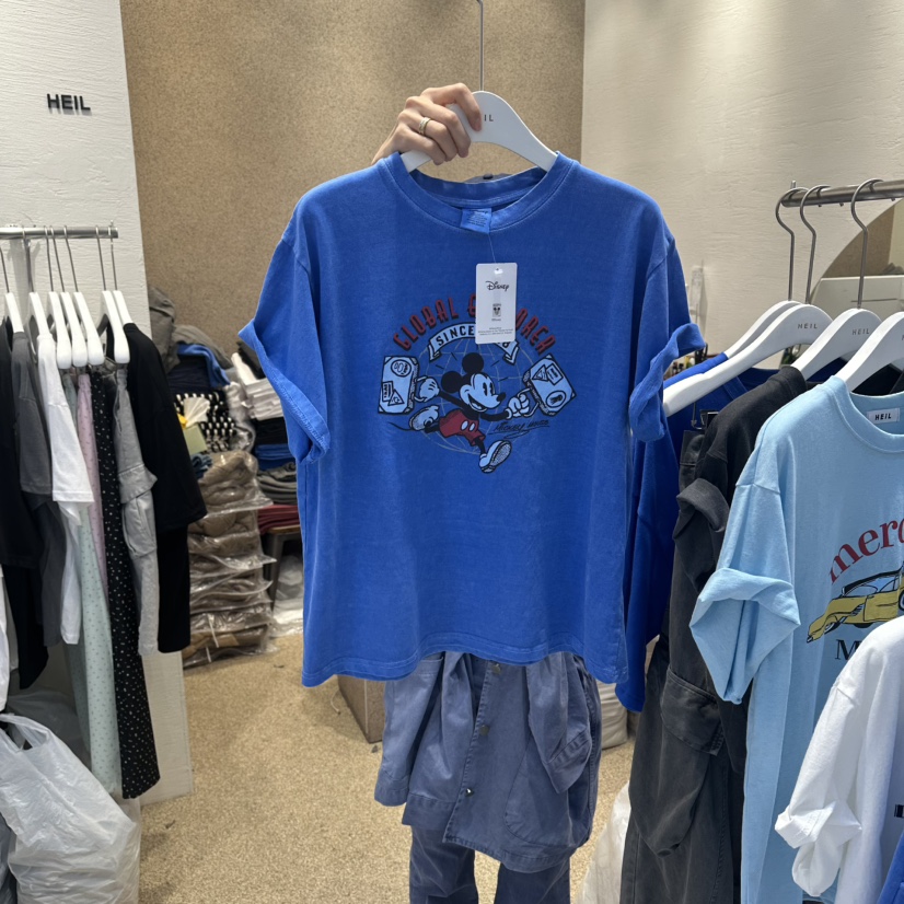 HEIL韓國代購女士新品26夏季時尚熱賣推薦休閑人氣職業T恤HEILT恤圖色3