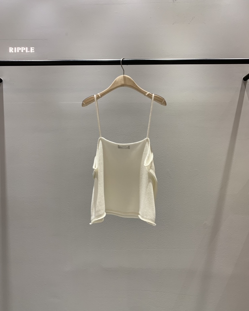 RIPPLE-P東大門實拍韓國女士新品休閑人氣26夏季吊帶背心RIPPLE-P吊帶/背心