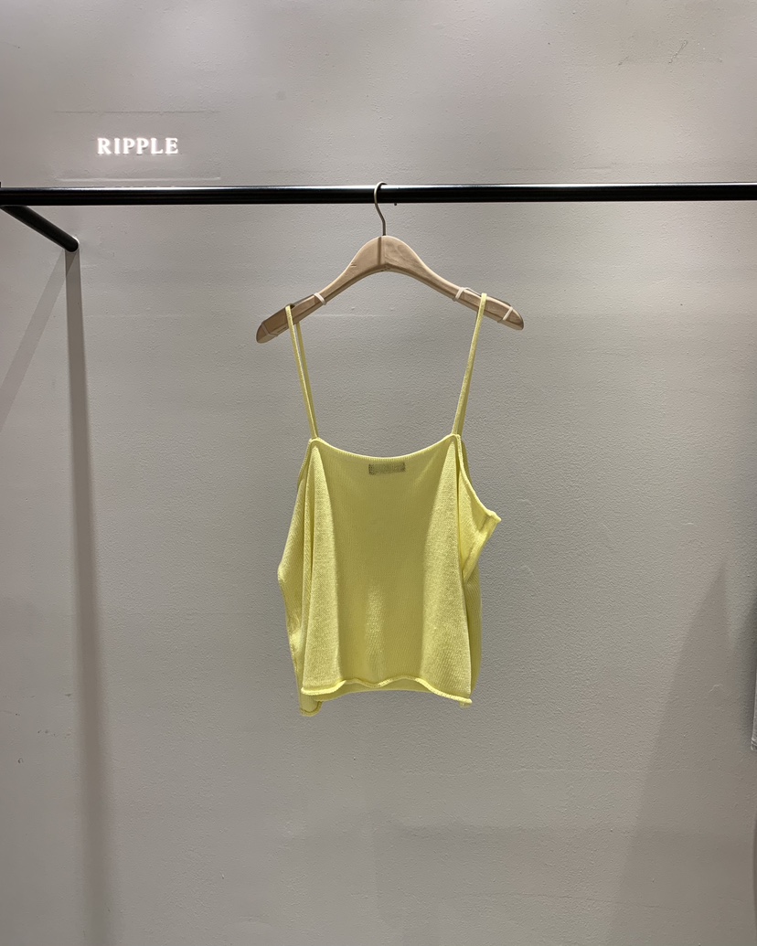 RIPPLE-P東大門實拍韓國女士新品休閑人氣26夏季吊帶背心RIPPLE-P吊帶/背心