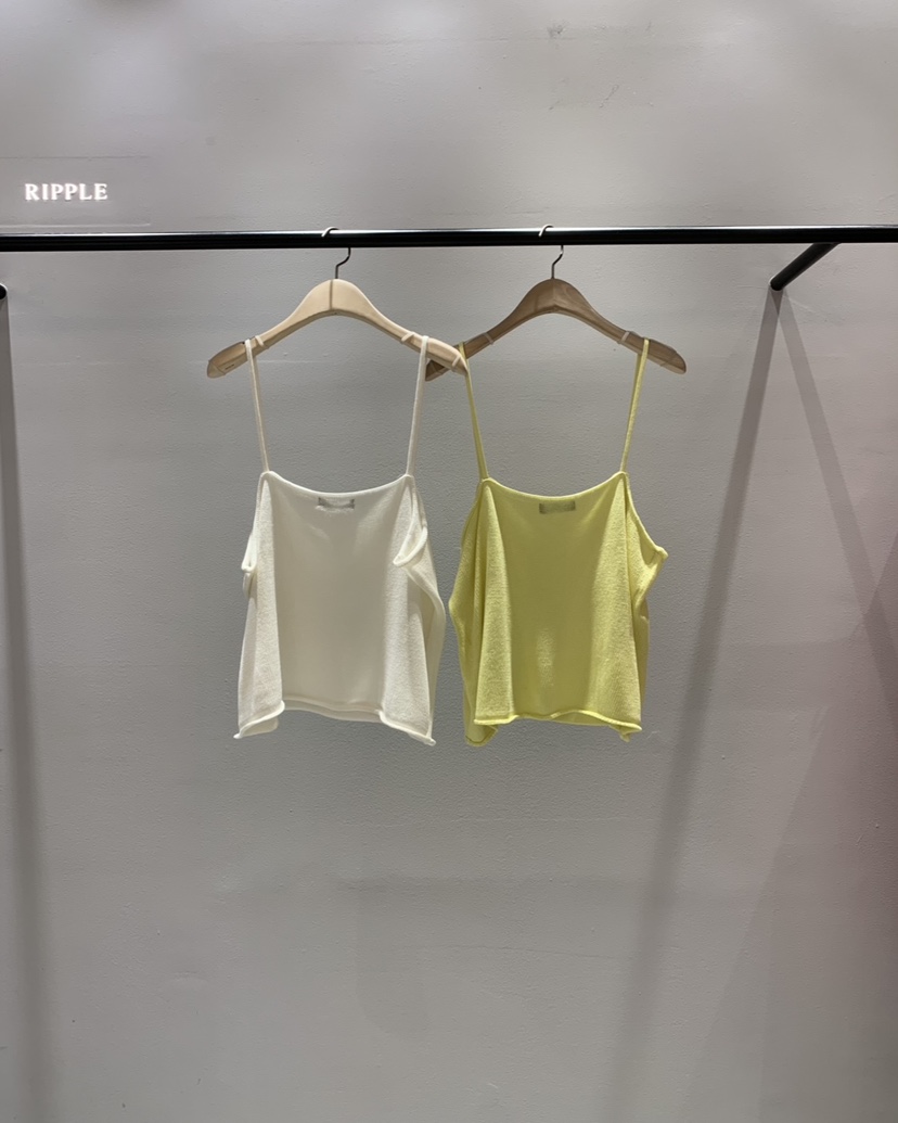 RIPPLE-P東大門實拍韓國女士新品休閑人氣26夏季吊帶背心RIPPLE-P吊帶/背心