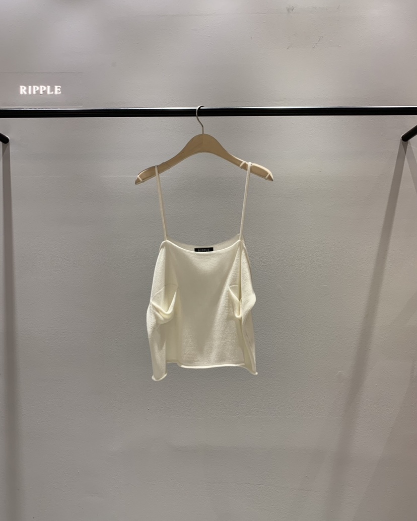 RIPPLE-P東大門實拍韓國女士新品休閑人氣26夏季吊帶背心RIPPLE-P吊帶/背心圖色1