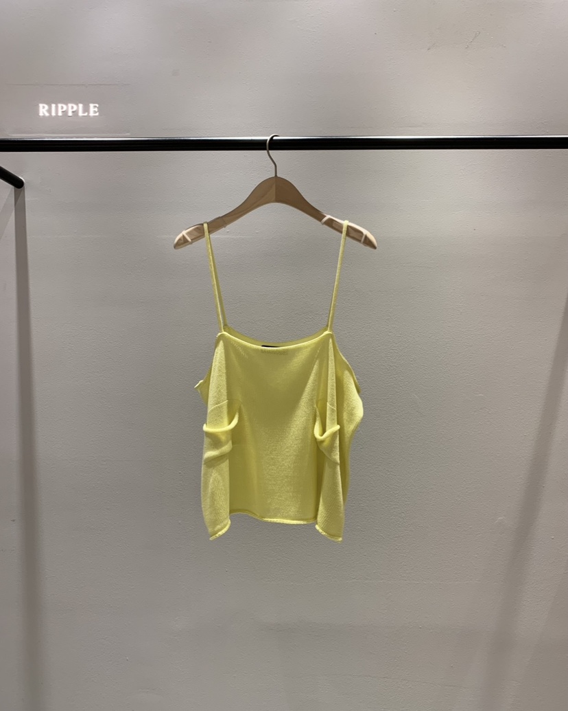 RIPPLE-P東大門實拍韓國女士新品休閑人氣26夏季吊帶背心RIPPLE-P吊帶/背心圖色2