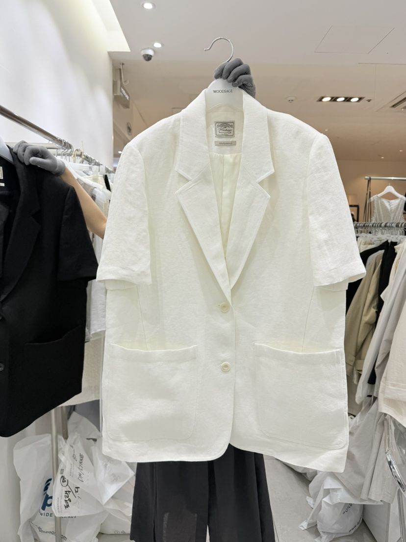 WOOD SAGE韓國直郵女士新品熱賣人氣26春夏休閑推薦夾克WOOD SAGE夾克圖色1