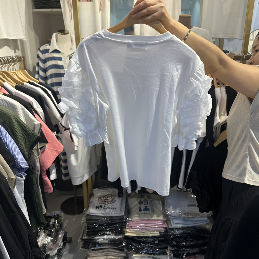 COCO HOLIC韓國東大門直郵女裝新款推薦職業時尚26夏季T恤COCO HOLICT恤