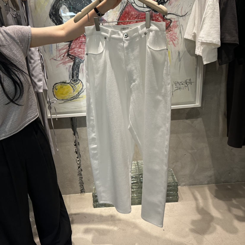 LAMAGIEPIE/LAMAGIE GREY韓國直郵女裝新品休閑休閑褲棉LAMAGIEPIE/LAMAGIE GREY休閑褲圖色1
