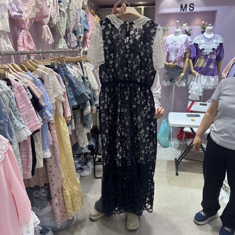 MS東大門實拍韓國女裝新款26夏季26春夏推薦職業熱賣連衣裙MS連衣裙
