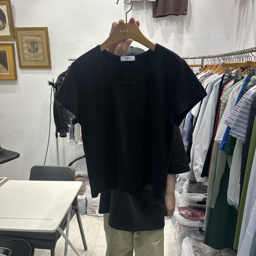 MODS-Q東大門實拍韓國女裝新款26夏季時尚26春夏人氣T恤U領MODS-QT恤圖色5
